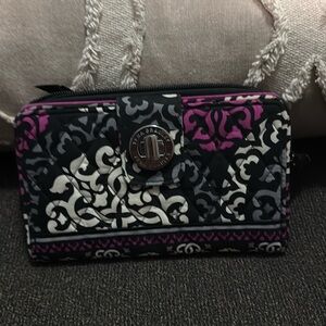 Vera Bradley floral wallet